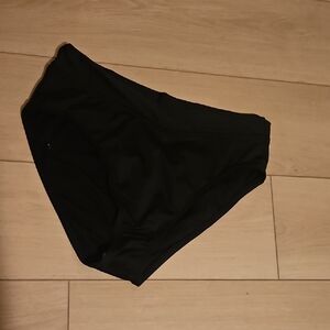 Kona SOL Black High-Waist Bikini Bottom LARGE